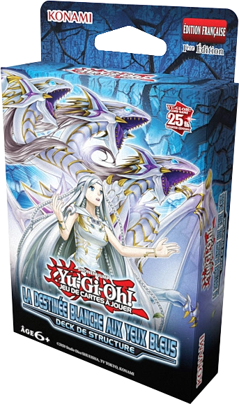 Deck de Structure Yu-Gi-Oh! Destinée du Blanc Aux Yeux Bleus Français