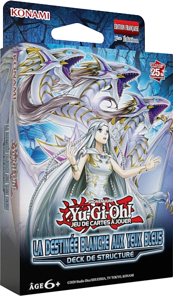 Deck de Structure Yu-Gi-Oh! Destinée du Blanc Aux Yeux Bleus Français