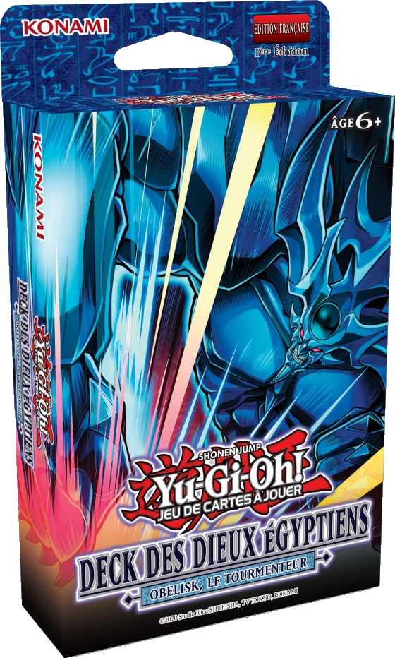 Deck Yu-Gi-Oh! Dieux Égyptiens : Obélisk le Tourmenteur Français