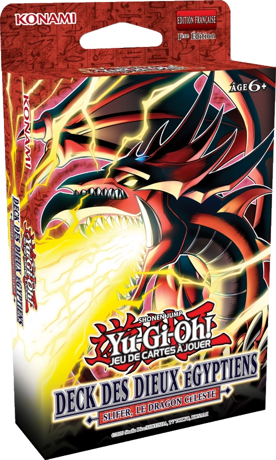 Deck Yu-Gi-Oh! Dieux Égyptiens : Slifer le Dragon Céleste Français