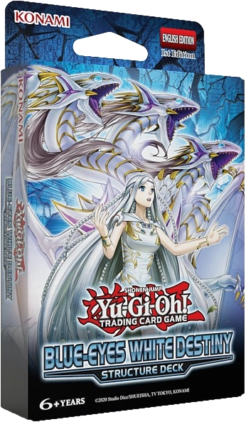 Deck de Structure Yu-Gi-Oh! Destinée du Blanc Aux Yeux Bleus Français