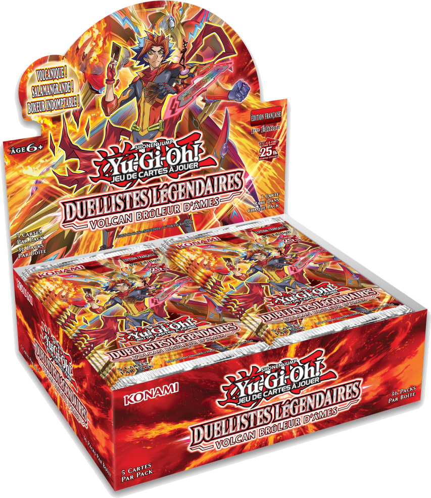 Display Duellistes Légendaires : Volcan Brûleur D'Âme