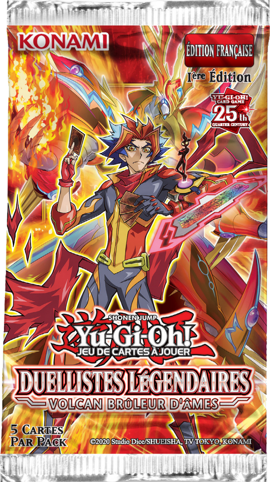Booster Duellistes Légendaires : Volcan Brûleur D'Âme