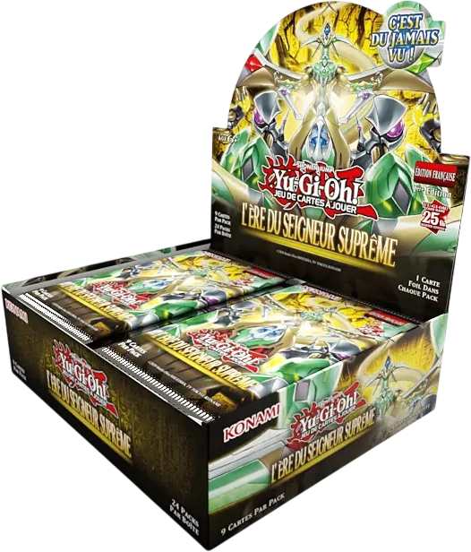 Boite de boosters Yu-Gi-Oh! L'Ère du Seigneur Suprême Français