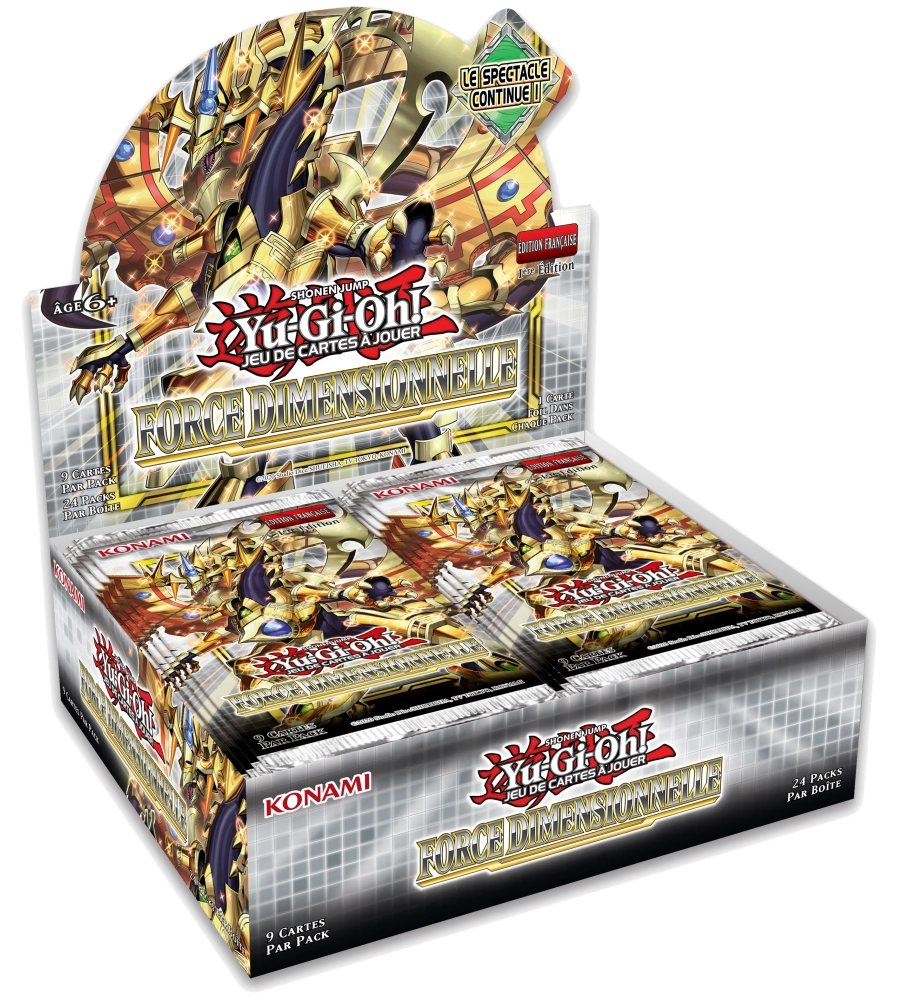 Boite de boosters Yu-Gi-Oh! Force Dimensionnelle Français