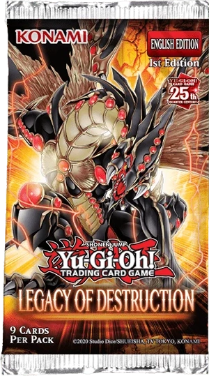 Booster Yu-Gi-Oh! Héritage de la Destruction Français