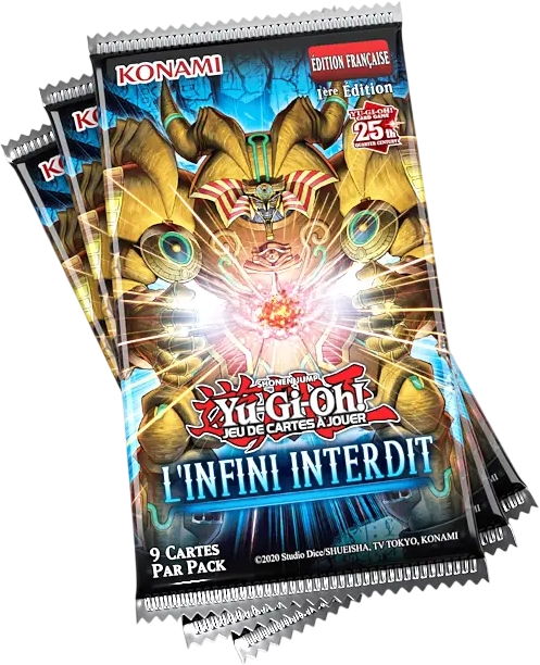 Boosters Yu-Gi-Oh! L'Infini Interdit Français