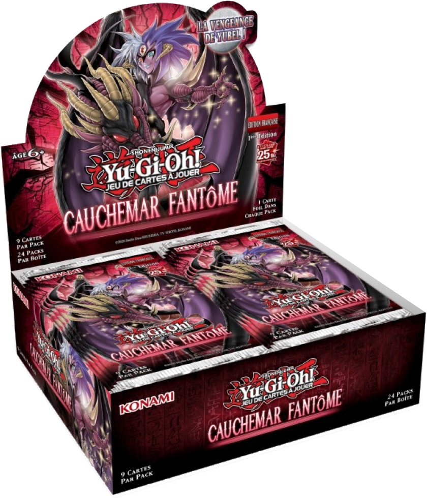 Boite de boosters Yu-Gi-Oh! Le Cauchemar Fantôme Français