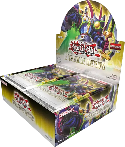 Yu-Gi-Oh Display Le Désastre des Dimensions Français