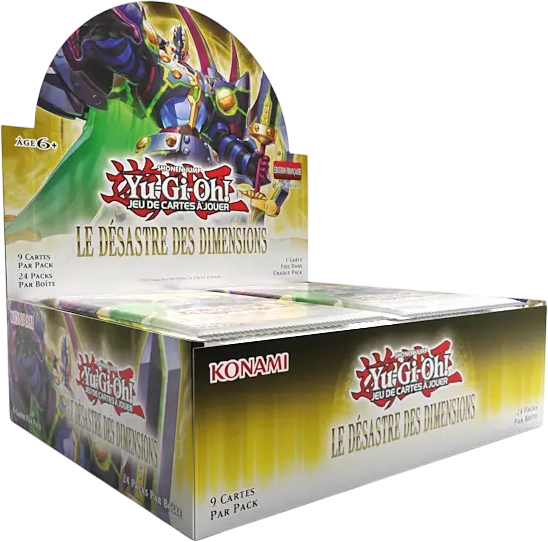 Yu-Gi-Oh Display Le Désastre des Dimensions Français