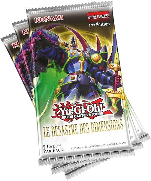 Yu-Gi-Oh Booster Le Désastre des Dimensions Français