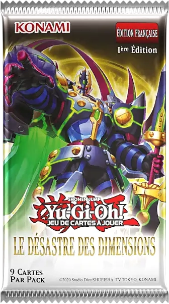 Yu-Gi-Oh Booster Le Désastre des Dimensions Français