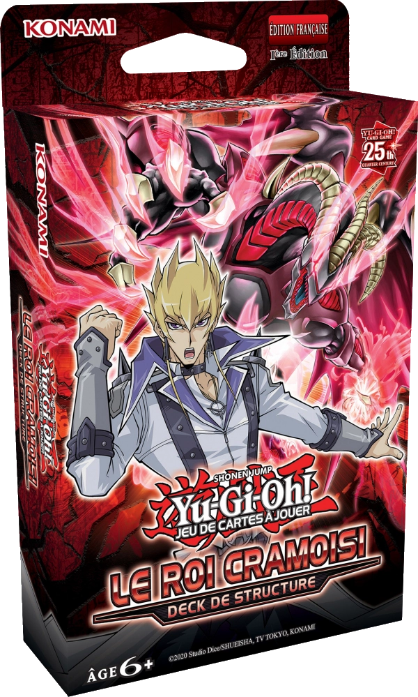 Deck Yu-Gi-Oh! Le Roi Cramoisi Français