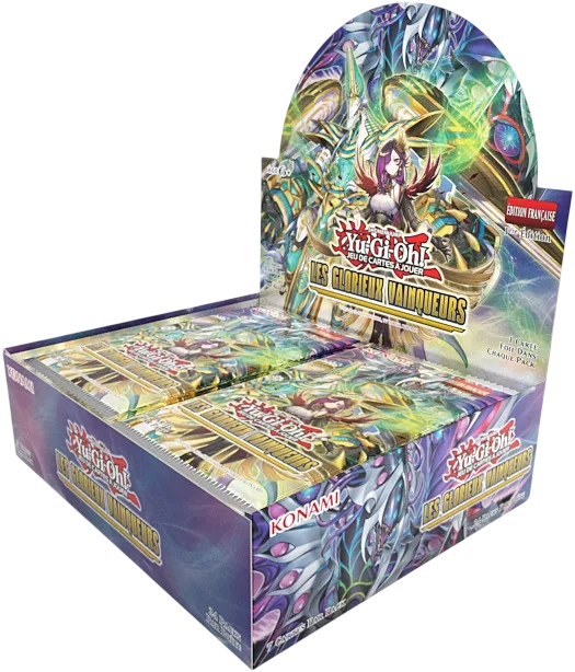Yu-Gi-Oh! Boites de 24 boosters Les Glorieux Vainqueurs en Français