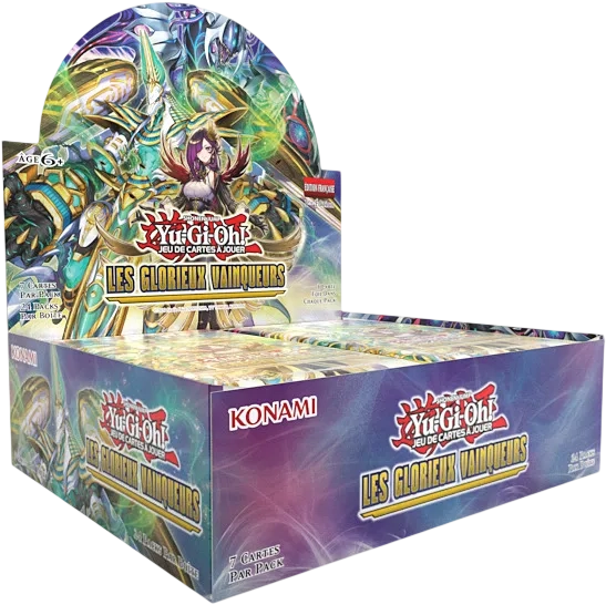 Yu-Gi-Oh! Boites de 24 boosters Les Glorieux Vainqueurs en Français