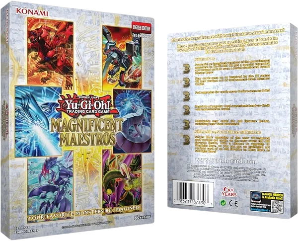 Yu-Gi-Oh Boîte carton Les Maîtres Fantastiques Fan Français