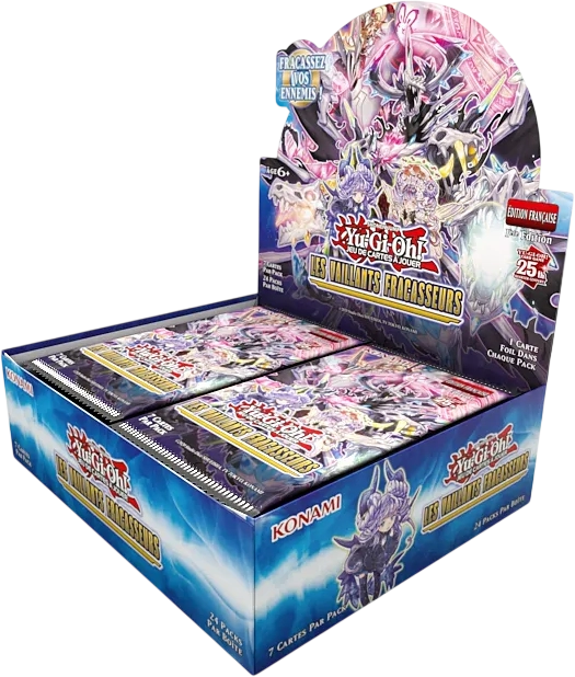 Boite de boosters Yu-Gi-Oh! Les Vaillants Fracasseurs Français