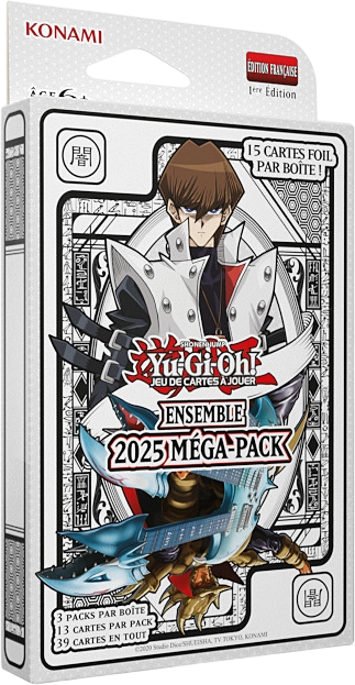 Boite Mega-Pack 2025 Français Yu-Gi-Oh Kaiba