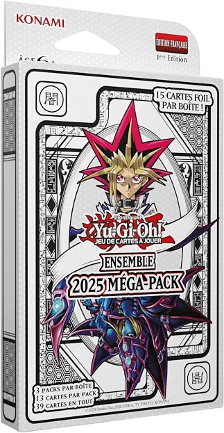 Boite Mega-Pack 2025 Français Yu-Gi-Oh Yugi