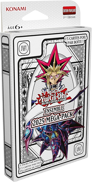 Boite Mega-Pack 2025 Français Yu-Gi-Oh Yugi