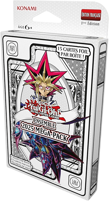Boite Mega-Pack 2025 Français Yu-Gi-Oh Yugi