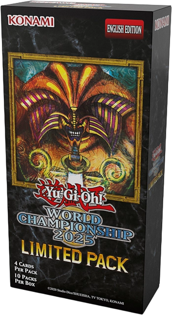 Yu-Gi-Oh Display Limited Pack World Championship 2025 Anglais