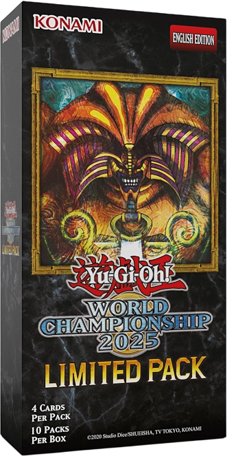 Yu-Gi-Oh Display Limited Pack World Championship 2025 Anglais