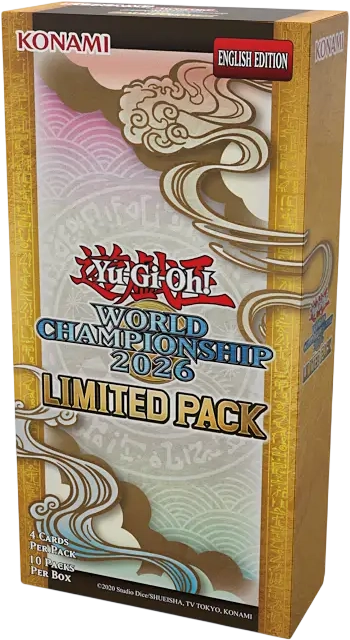 Yu-Gi-Oh Display Limited Pack World Championship 2026 Anglais