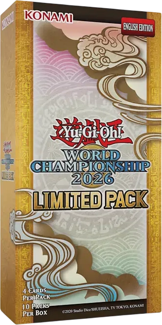 Yu-Gi-Oh Display Limited Pack World Championship 2026 Anglais