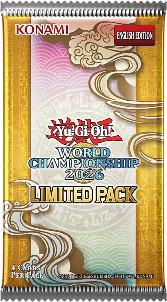 Yu-Gi-Oh Booster Limited Pack World Championship 2026 Anglais